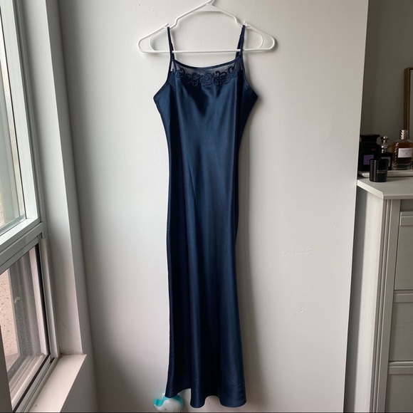 Vintage Halston lingerie set Navy - Picture 6 of 8